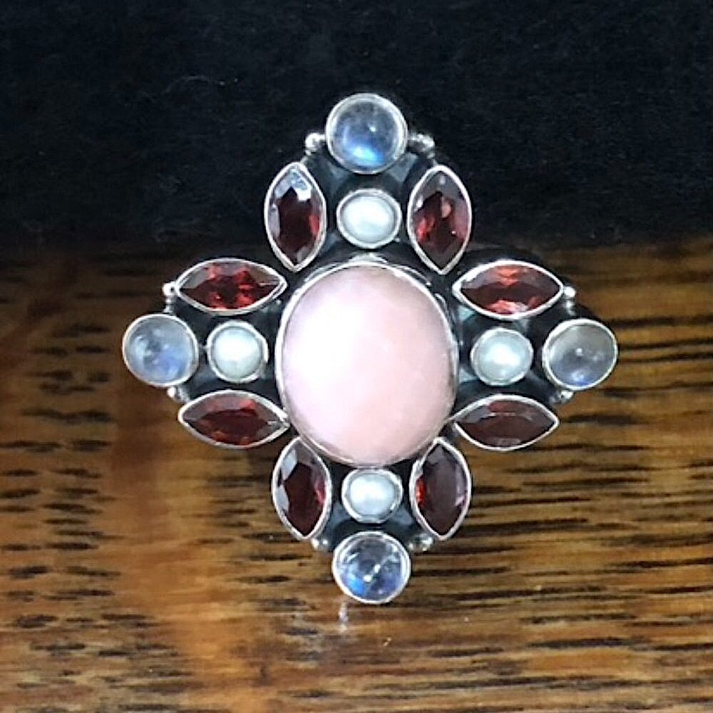 $84  Nicky Butler Estate Ring  Sterling  Size 9  Marked NB 925 INDIA - Picture 5 of 8